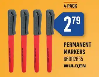 Canac Permanent Markers offer