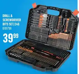 Canac DRILL & SCREWDRIVER BITS SET/246 offer