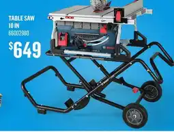 Canac Table Saw 10 in offer