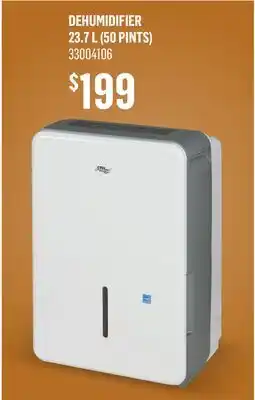 Canac Dehumidifier offer