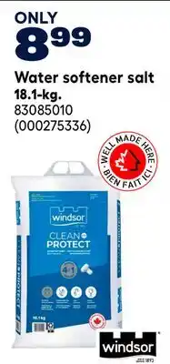 RONA Windsor Water softener salt 18.1-kg offer