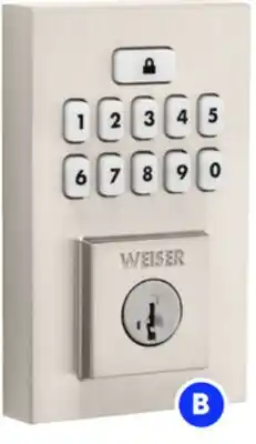 RONA WEISER Smartcode electronic locks offer