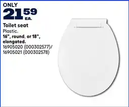 RONA Toilet seat offer