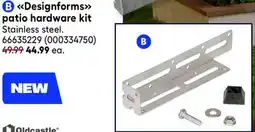 RONA Oldcastle Designforms patio hardware kit offer