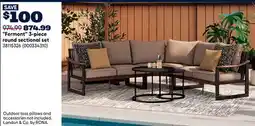 RONA Landon & Co. by RONA.Fermont 3-piece round sectional set offer
