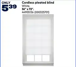RONA Cordless pleated blind offer