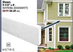 RONA All METRIE exterior mouldings, 3-1/2 x 8' offer