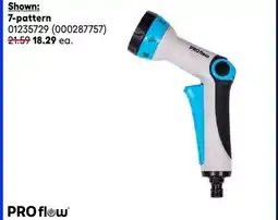 RONA PRO FLOW 7-pattern watering spray guns offer