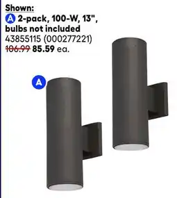 RONA outdoor decorative lighting 2-pack, 100-W, 13 offer