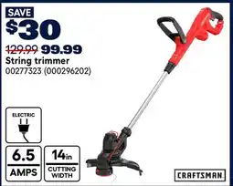 RONA CRAFTSMAN String trimmer offer