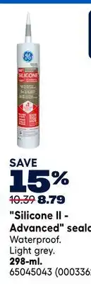 RONA GE Silicone II - Advanced sealant offer