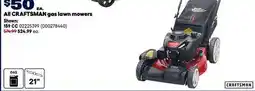 RONA CRAFTSMAN gas lawn mowers 159 CCV offer