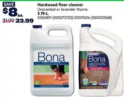 RONA Bona Hardwood floor cleaner offer
