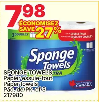 Rossy SPONGE TOWELS Paper towels offer