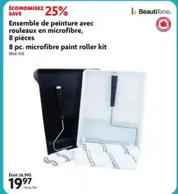 Home Hardware 8 pc. microfibre paint roller kit offer