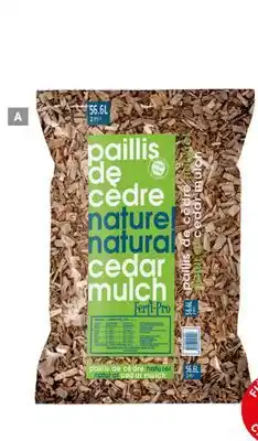 BMR PAILLIS DE CÈDRE - NATUREL offer