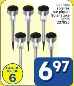 Rossy Solar stake lights offer