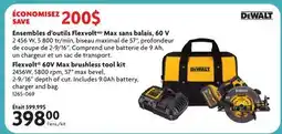 Home Hardware Flexvolt 60V Max brushless tool kit offer