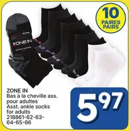 Rossy Asst. ankle socks for adults offer