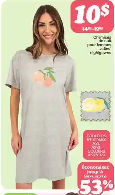 Rossy Ladies' nightgowns offer