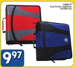 Rossy CASE-IT Dual binder organizer offer
