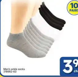 Rossy Menʼs ankle socks offer