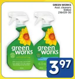 Rossy GREEN WORKS Asst. cleaners offer