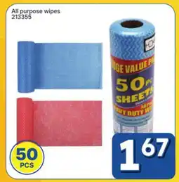 Rossy All purpose wipes offer