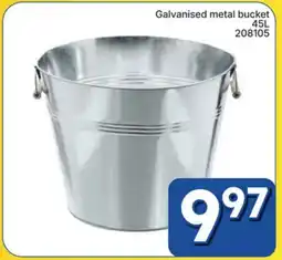 Rossy Galvanised metal bucket offer