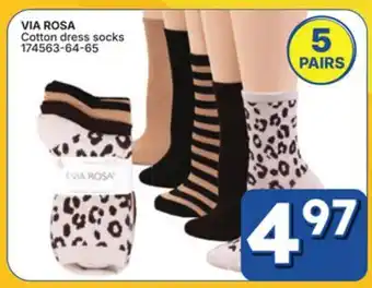 Rossy VIA ROSA Cotton dress socks offer