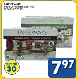 Rossy FARBERWARE Food containers with lids offer