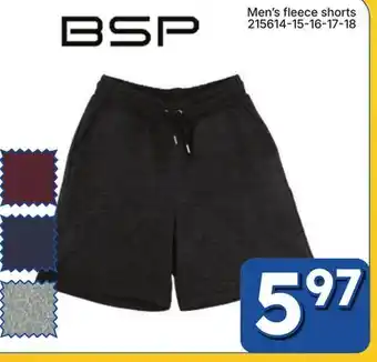Rossy BSP Menʼs fleece shorts offer