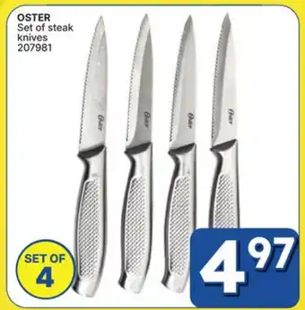 Rossy OSTER Set of steak knives offer