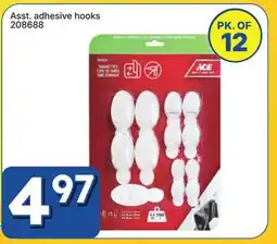 Rossy Asst. adhesive hooks offer