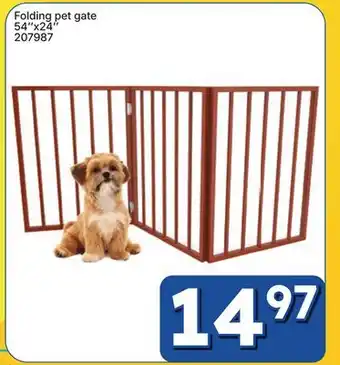 Rossy Folding pet gate offer