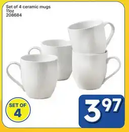 Rossy Set of 4 ceramic mugs offer