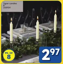 Rossy Taper candles offer