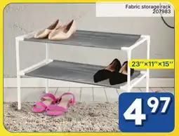 Rossy Fabric storage rack offer