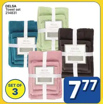 Rossy DELSA Towel set offer