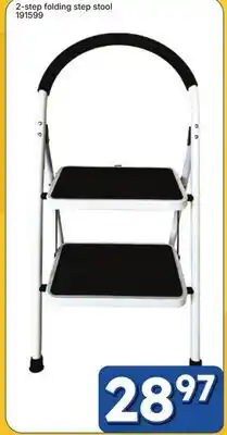 Rossy 2-step folding step stool offer