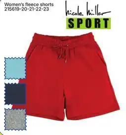 Rossy Womenʼs fleece shorts offer