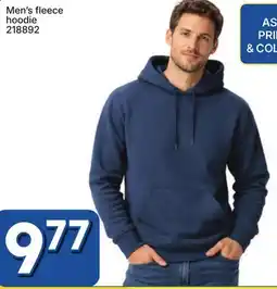 Rossy Menʼs fleece hoodie offer