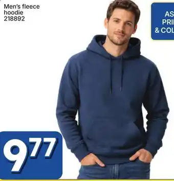 Rossy Menʼs fleece hoodie offer
