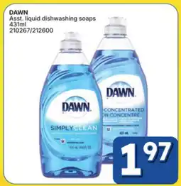 Rossy DAWN Asst. liquid dishwashing soaps offer