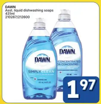 Rossy DAWN Asst. liquid dishwashing soaps offer