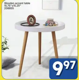 Rossy Wooden accent table offer