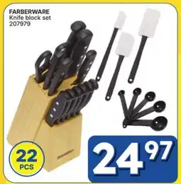 Rossy FARBERWARE Knife block set offer