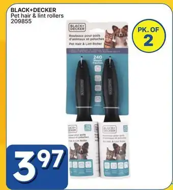 Rossy BLACK + DECKER Pet hair & lint rollers offer