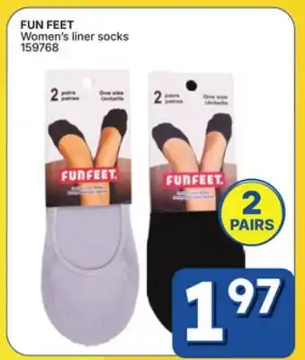 Rossy FUN FEET Womenʼs liner socks offer