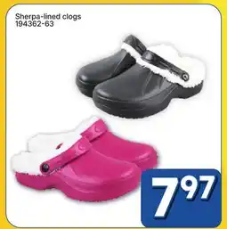 Rossy Sherpa-lined clogs offer